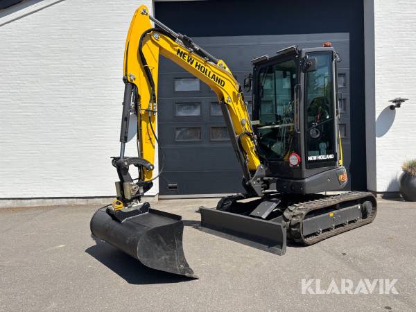 Gravemaskine New Holland E25D 7.3 timer (som ny)