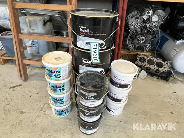 Maling og lak Colorex/Toplux - 14 styk