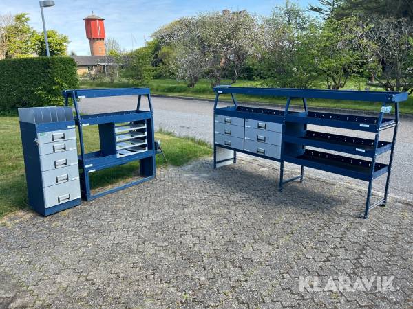 Arbejdesskabe til varebil