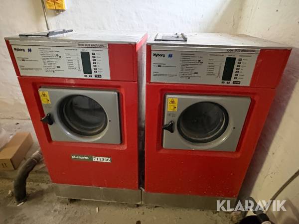 Industrivaskemaskiner Nyborg 903 - 2 styk