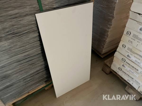 Vinylgulv SPC Stone Hvid - 105 m2