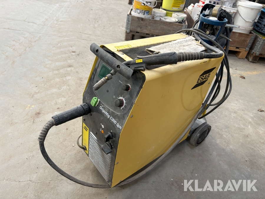Svejsemaskine Esab OrigoMig C300 3ph