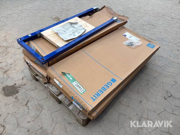 Installationsrammer Geberit Duofix - 6 styk