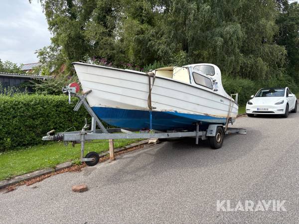 Båd med trailer Mayland