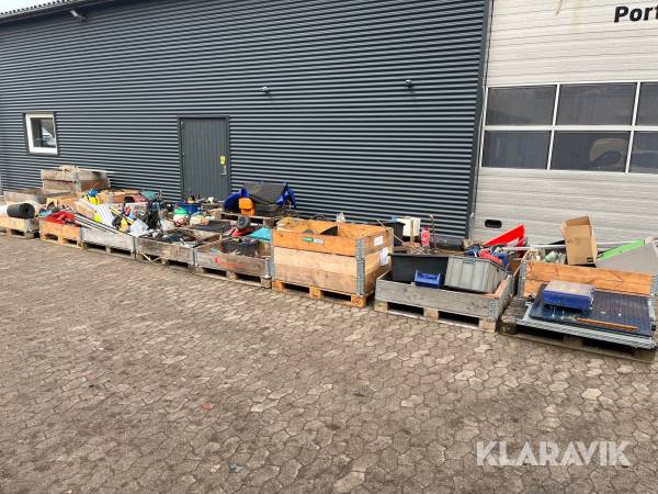 Blandet værktøj og dele