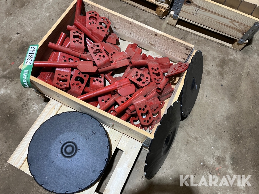 Såmaskine dele Väderstad Rapid 50 styk