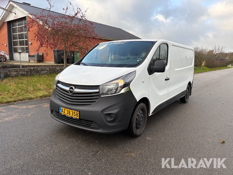 Varebil Opel Vivaro 1,6 CDTi 115HK Kassevogn