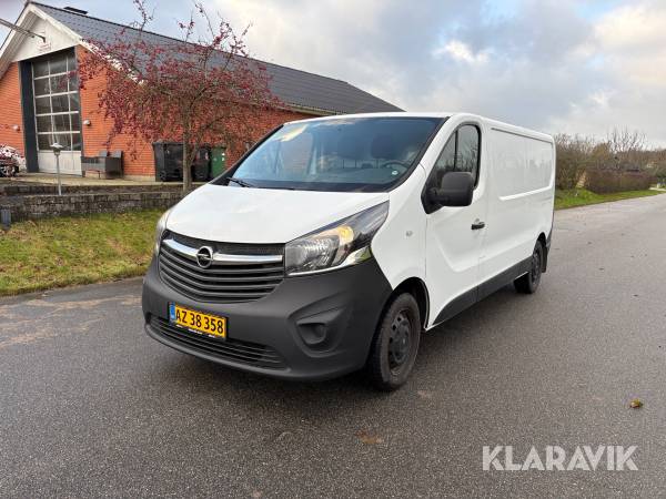 Varebil Opel Vivaro 1,6 CDTi 115HK Kassevogn