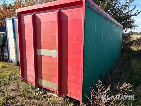 Container wirehejs lukkede med pressening sider 2 Styk