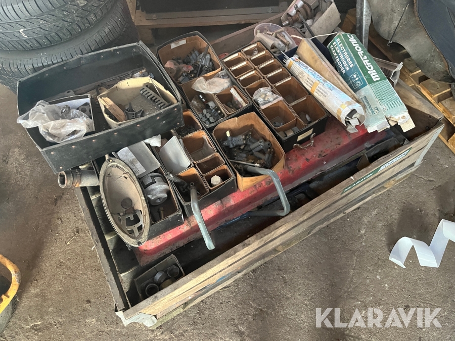 Lot - Diverse reservedele og ventiler