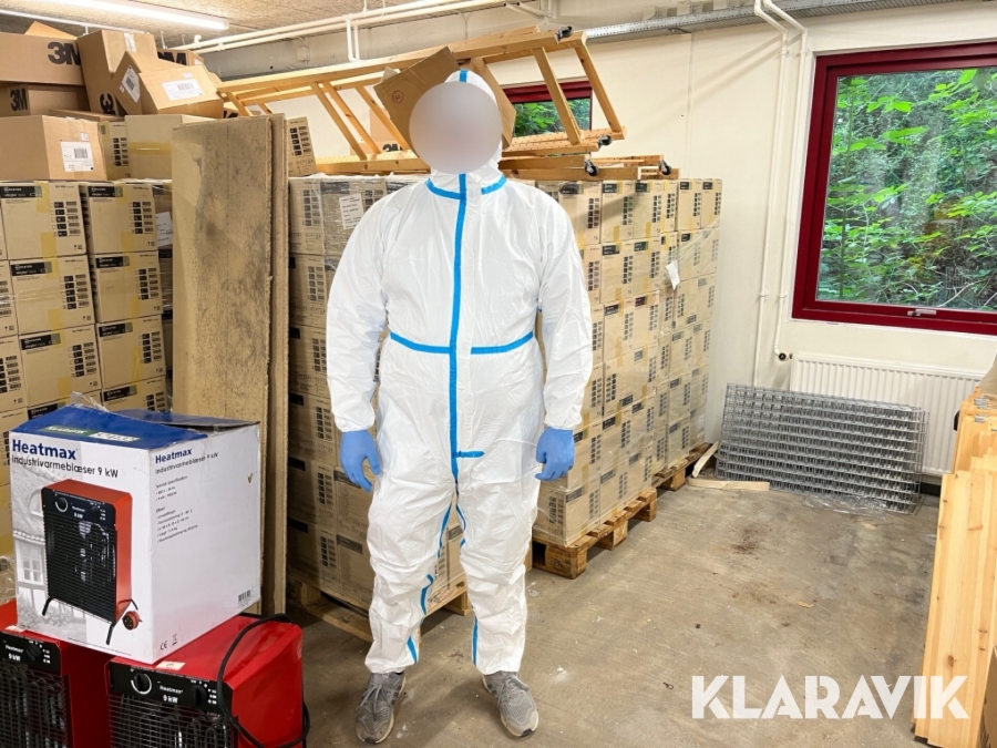 Heldragter Baiha Protective Coverall str. XXL 100 styk