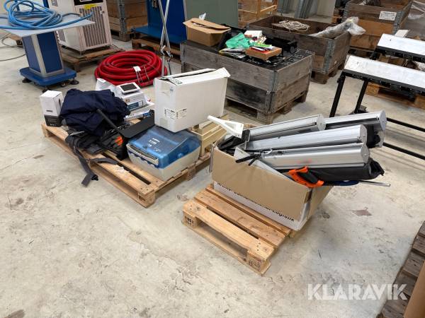 Assoterede paller 2 styk