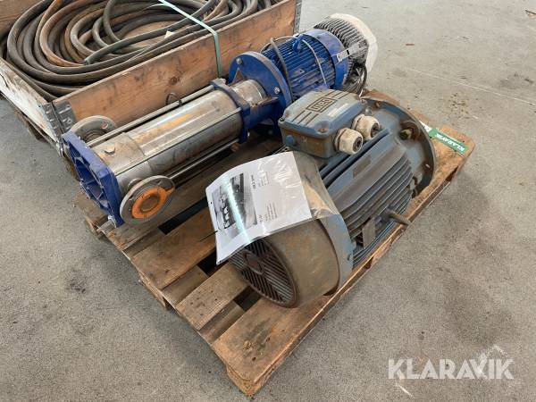 Pumper 2 styk Weg - flygt 30Hk - PXR1608T/P
