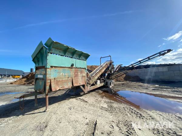 Sorteringsanlæg Powerscreen Chieftain