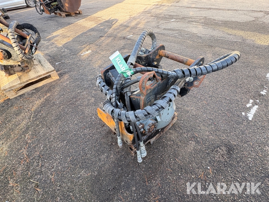 Rotortilt Kinshofer Hydrema skifte