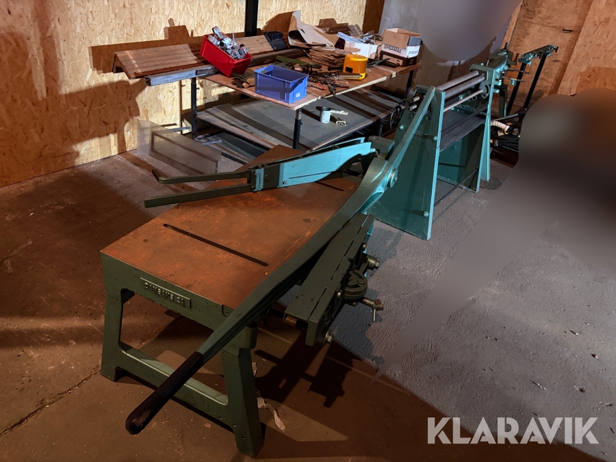 Pladesaks og bukkeudstyr JER