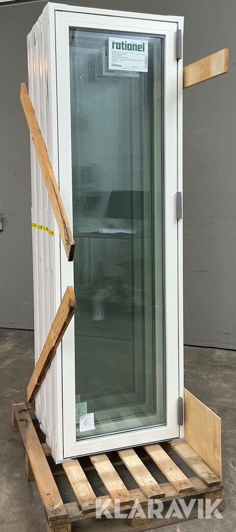 Smal Rationel terrassedør med 3 lags energiglas