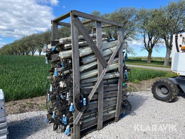 Palle med armatur lamper Skanska