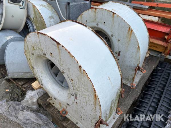 2 Ventilations motor og 5 køle/opvarmning elementer 2 styks