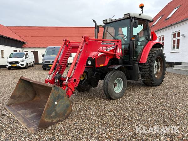 Traktor med frontlæsser Massey Ferguson 5425