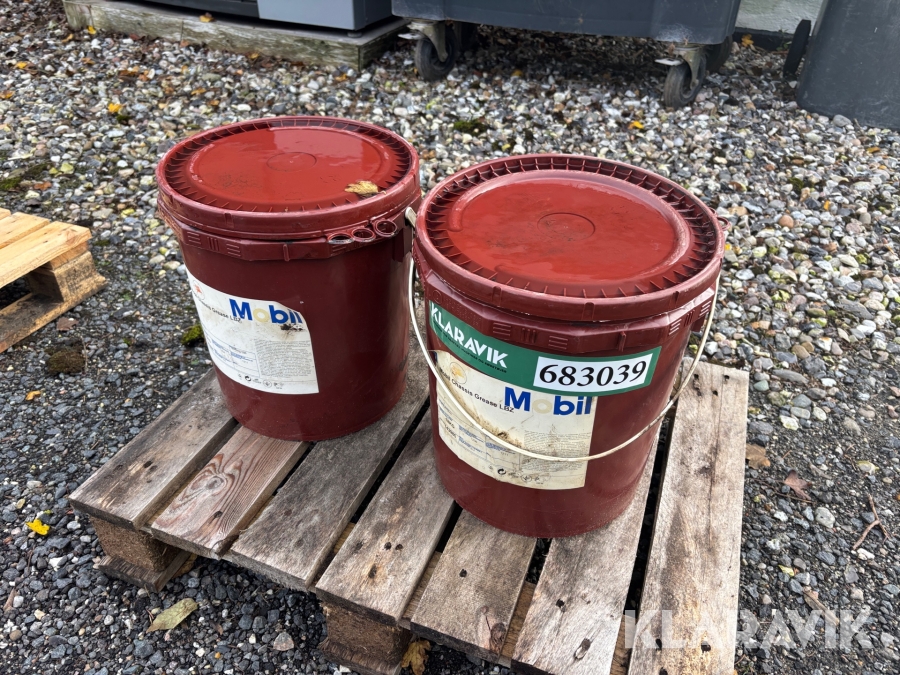 Flyde fedt Mobil Chassis Grease LBZ til centrasmøring