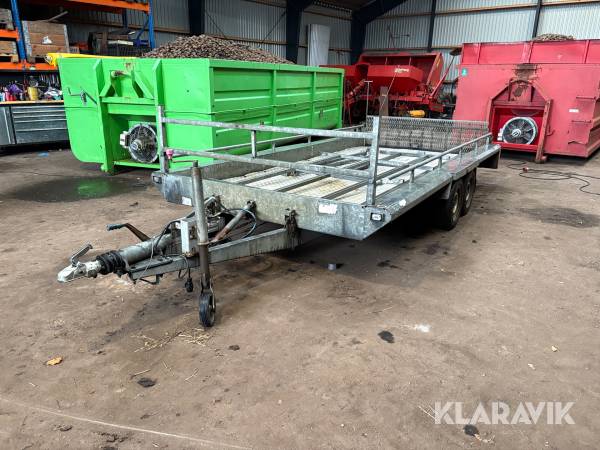 Maskintrailer Hapert H3500