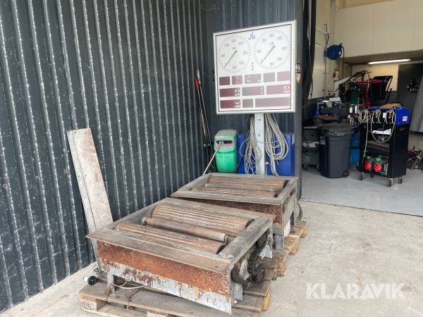 Bremseprøve stand BM autoteknik BM9200