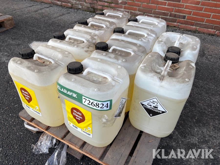 Multiclean Weber 30 - 10 dunke á 20L