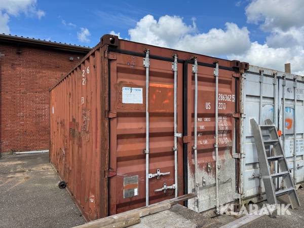 Container 20 fods TR/64400 med blandet lot