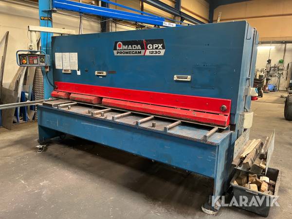 Hydraulisk pladesaks Amada GPX 1230