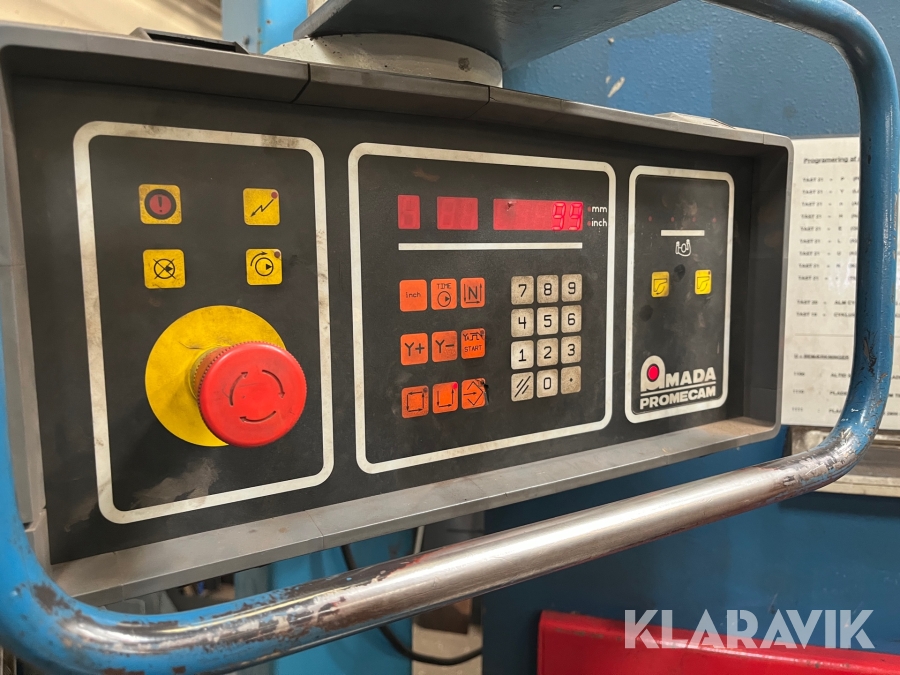 Hydraulisk pladesaks Amada GPX 1230