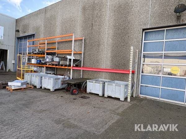 Pallereoler med indhold