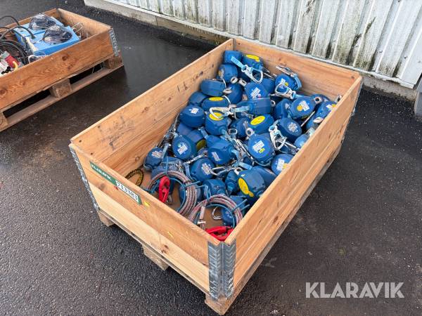 Stort lot med faldsikringsudstyr Ikar HWPB 3.5