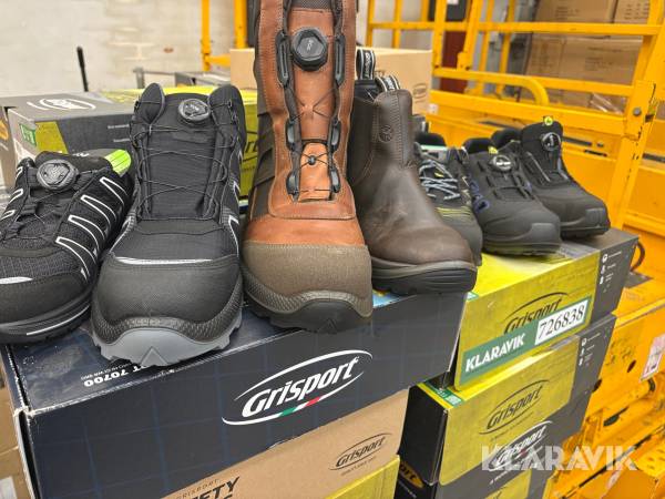 Sikkerhedssko Grisport Blandet model - 78 par i alt