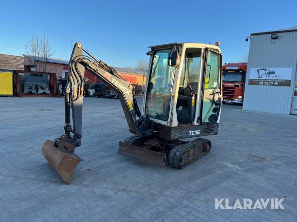 Minigraver Terex TC16