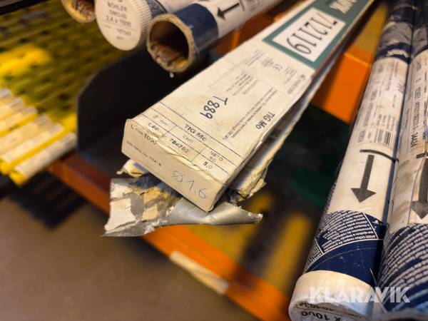 Svejsetråd Siv elektrode TIG Mo - 2 pakker