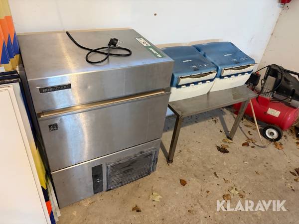 Isterningmaskine Hoshizaki IM-65NE med tilbehør.