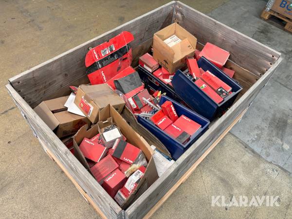 Assorterede skruer Hilti - 1 palle