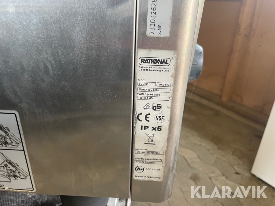 Industri ovn Rational SCC61