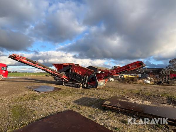 Kompakt grovsorter anlæg Sandvik Qe241
