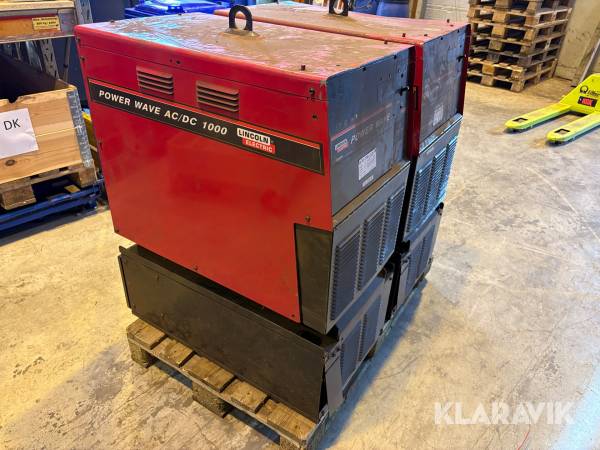 Svejsetransformere Lincoln Power wave AC/DC1000 2 styk