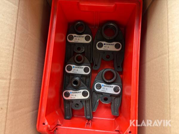 Tilbehør til presseværktøj Geberit