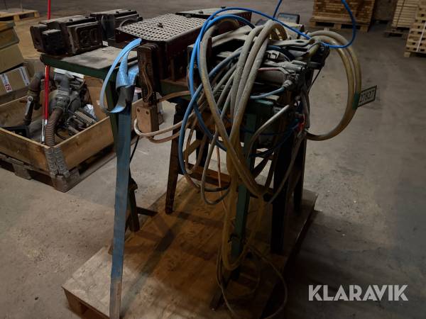 Brændemaskine og metal båndsav