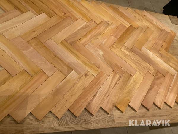 Parket gulv mahogni - 2 paller