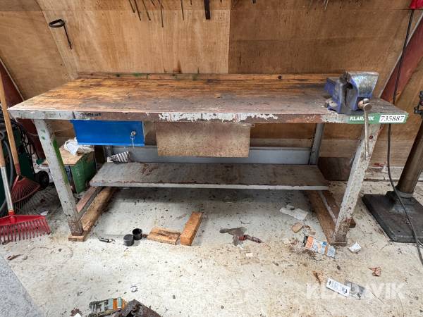 Kraftigt Værkstedsbord