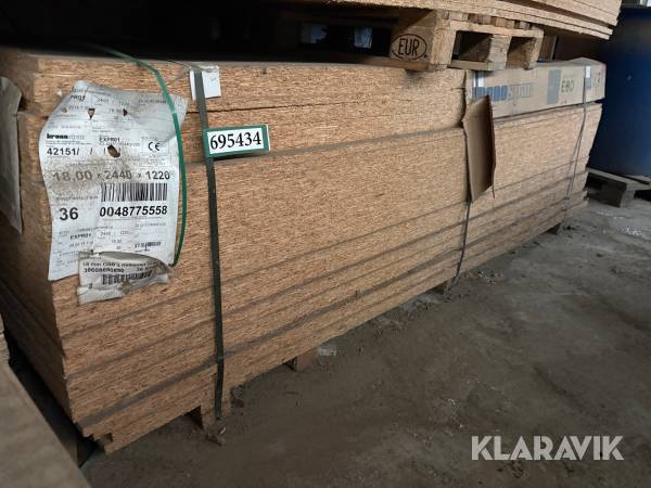 Osb plader 36 styk