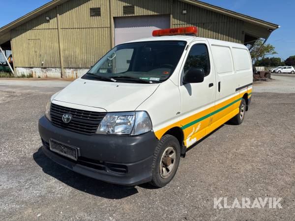 Varebil Toyota Hiace 2.5 D-4D 4WD