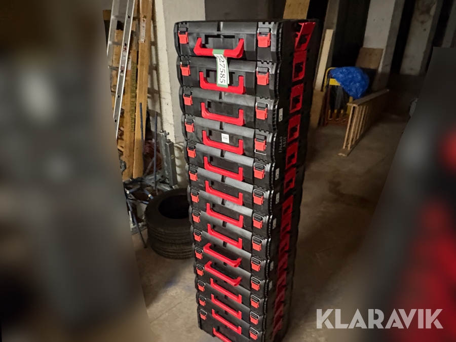 Værktøjskasser Milwaukee - 14 styk