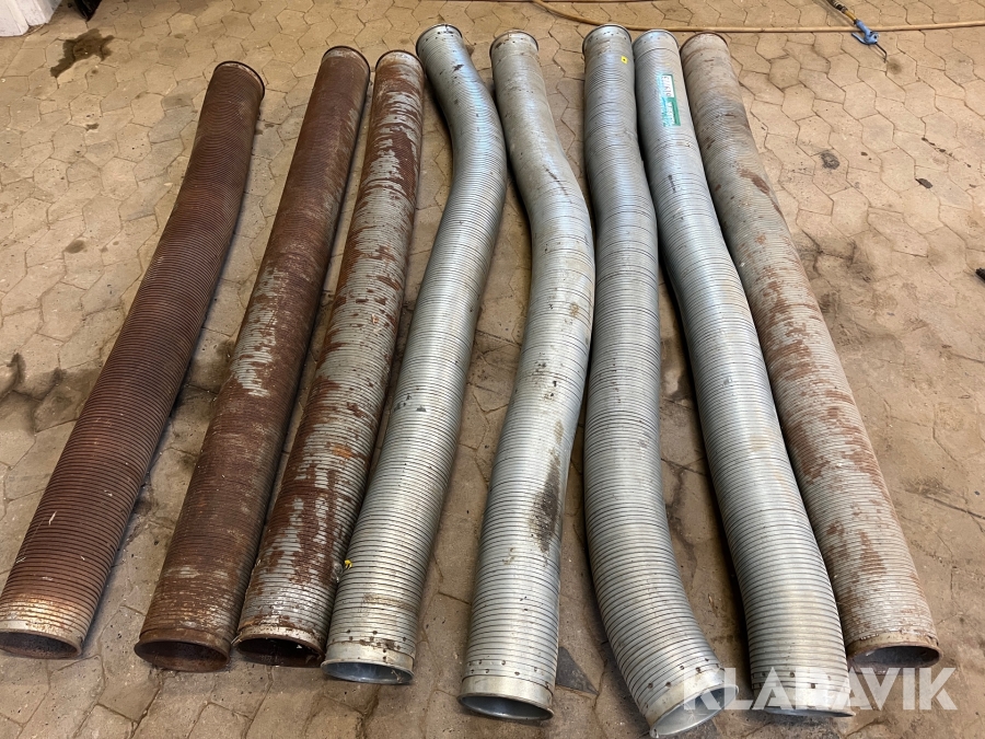 Rør til sug-tryk blæser, Lejre, Klaravik auktioner