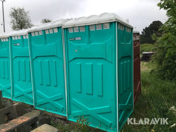 Miljø toiletter 110x110x230, 2 stk